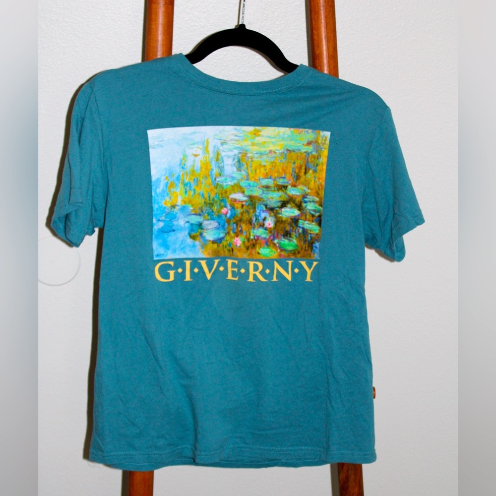 Blue, Monet, Tshirt.